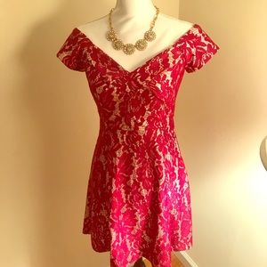 Off the shoulder dress